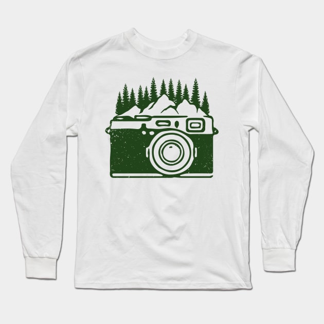 Shoot for the Mountains Long Sleeve T-Shirt by Nataliatcha23